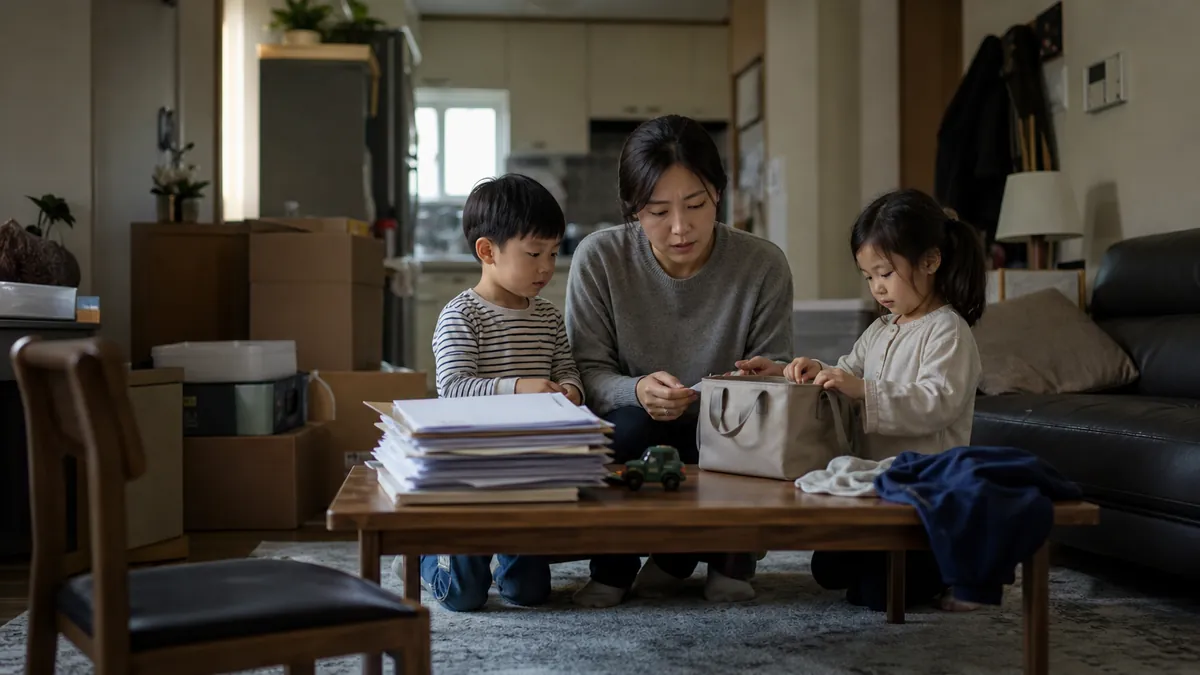 채무초과 이혼소송에서 배우자 빚 분담과 두 자녀 양육권에 대응한 사례