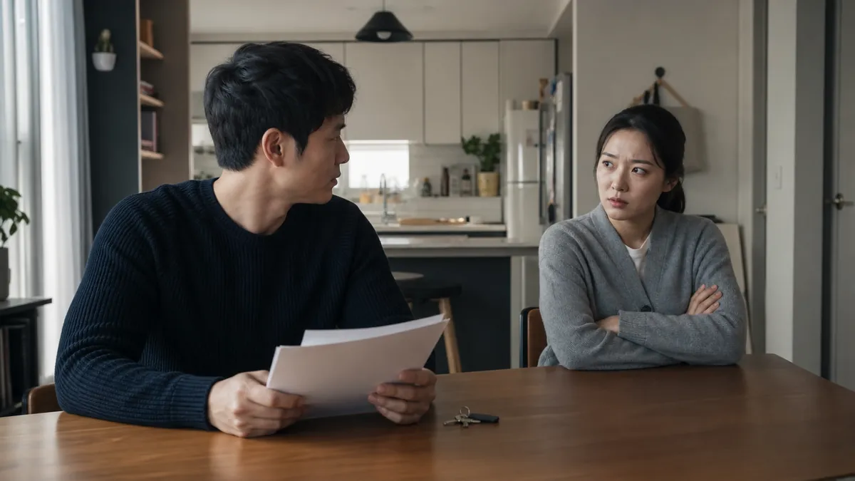 배우자 반대 속 별거 후 이혼과 공동명의 아파트 재산분할을 청구한 사례