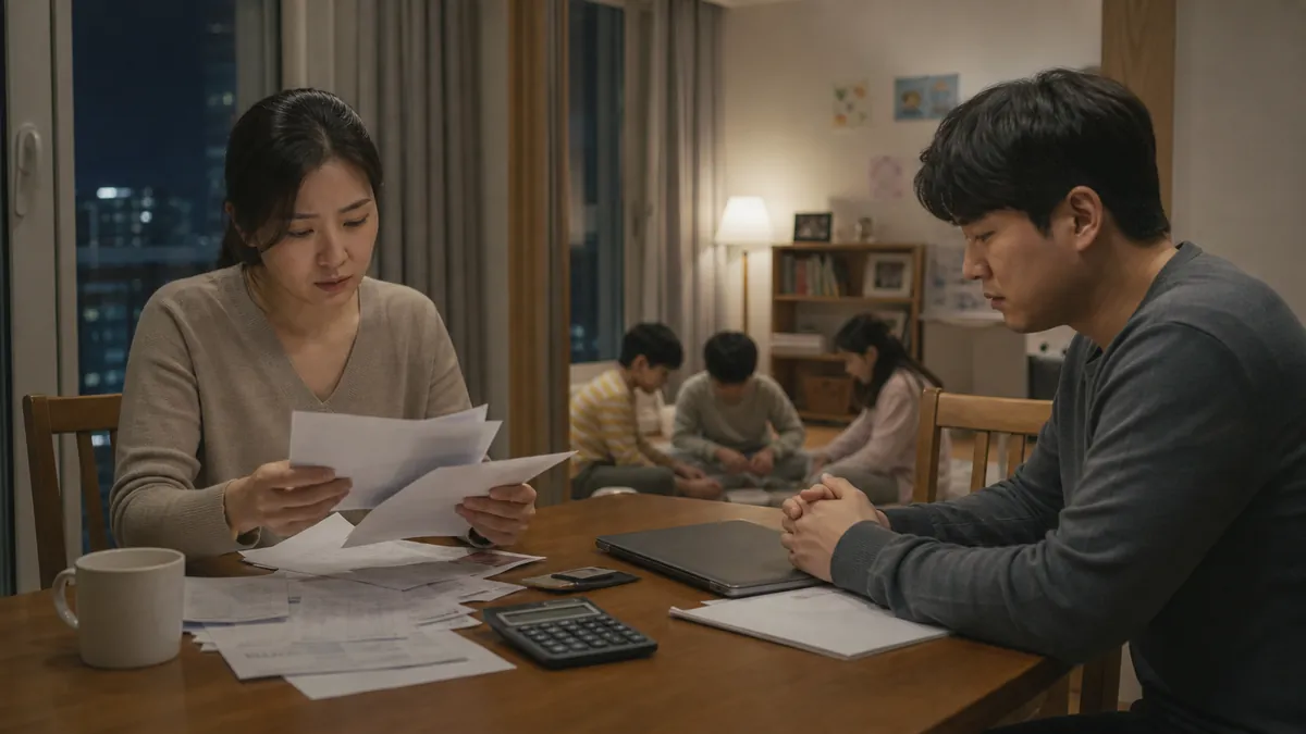 배우자의 독단적 대출로 혼인 파탄, 이혼과 위자료·세 자녀 양육권을 청구한 사례