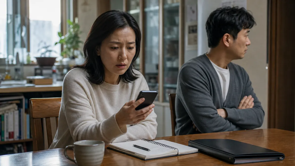 배우자의 만남과 부적절한 문자로 이혼·위자료·재산분할 대응이 필요했던 의뢰인