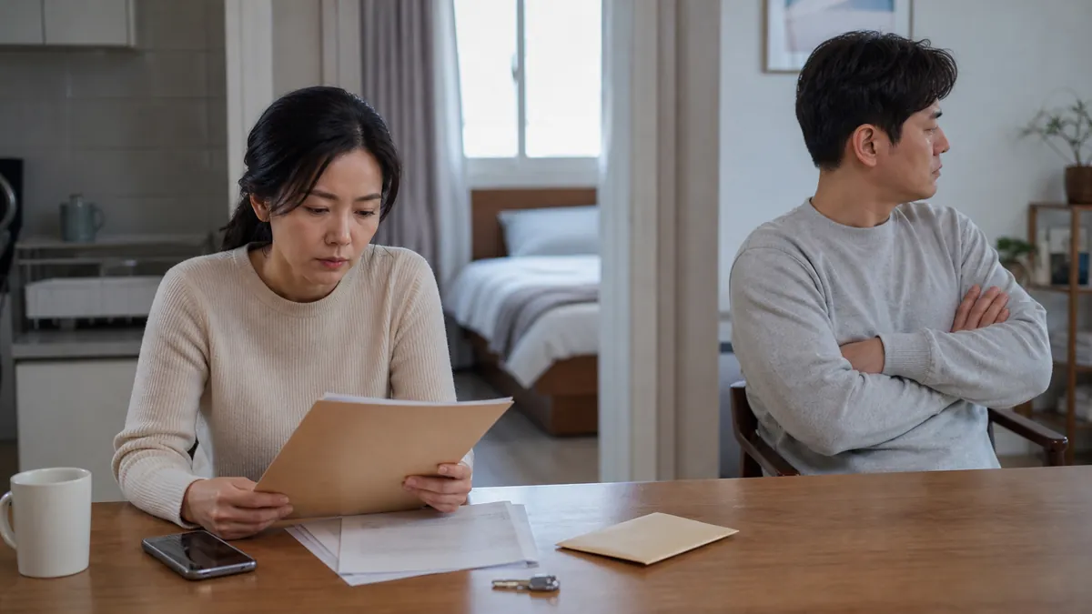 친정 지원금으로 마련한 배우자 명의 보증금의 재산분할 기여도 입증