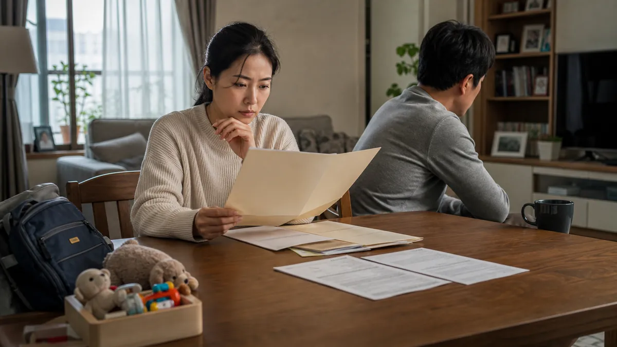 이혼소송 중 자녀 친권·양육권과 가사·육아 기여를 반영한 재산분할 대응