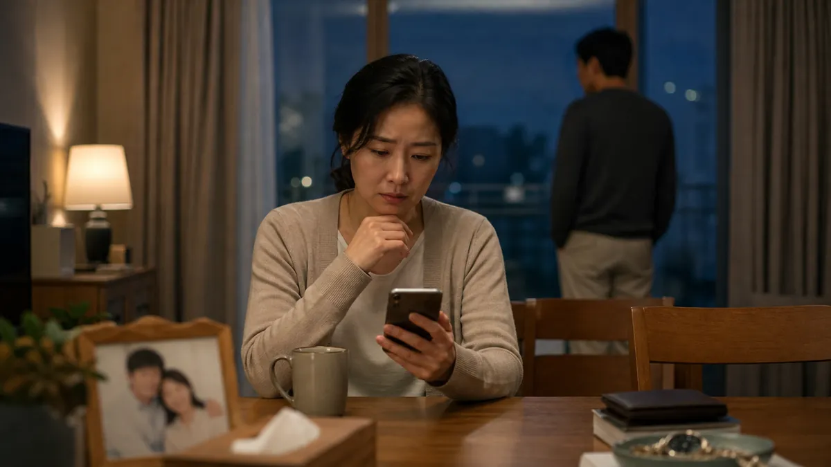 배우자 부정행위 확인 후 이혼과 위자료 청구를 위해 법률상담을 요청한 사연